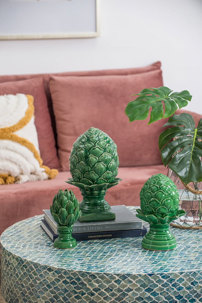 Helsa Blooming Artichoke Accent - Small Green, photo 8 of 8