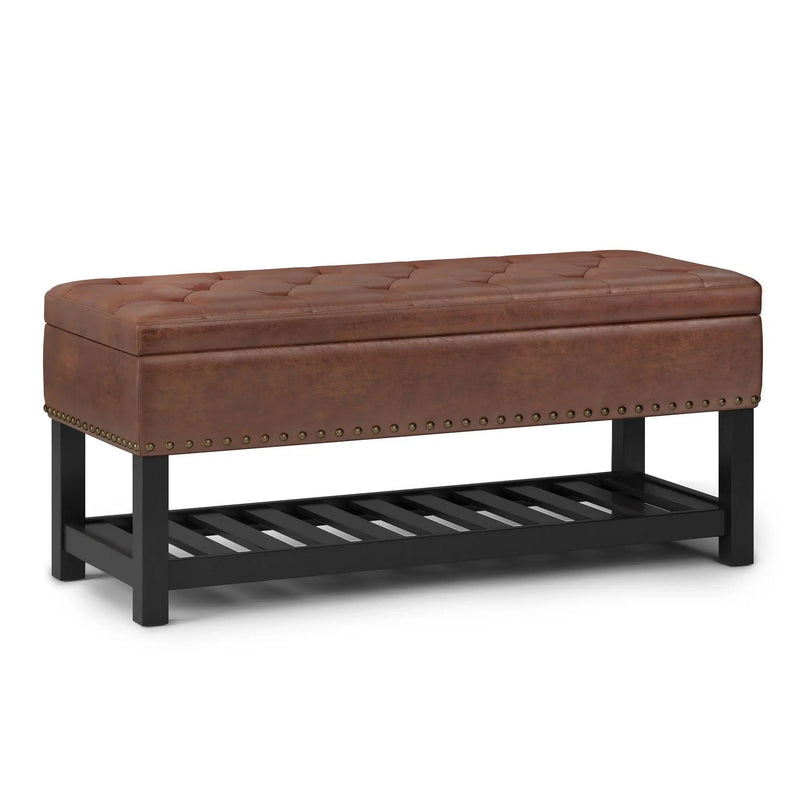 Lomond - Upholstered Storage Ottoman Bench by HouseOfZazla