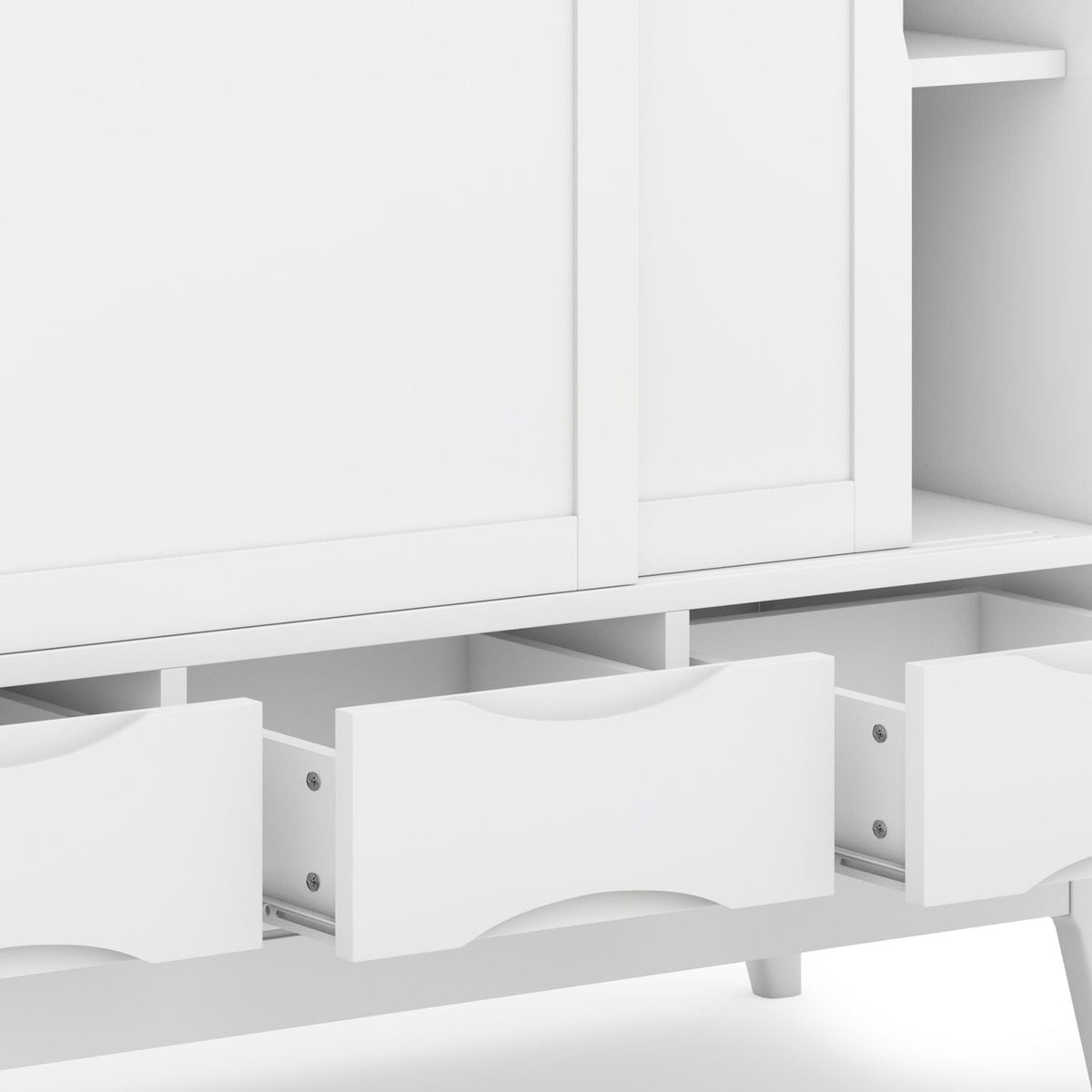 Medium Storage Cabinet with Adjustable Shelves - Harper by Simpli-Home, photo 24 of 27