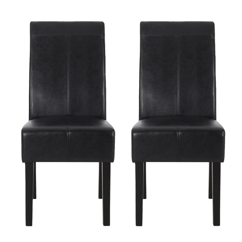 Pertica Dining Upholstered Armless Chairs (Set of 2) by HouseOfZazla
