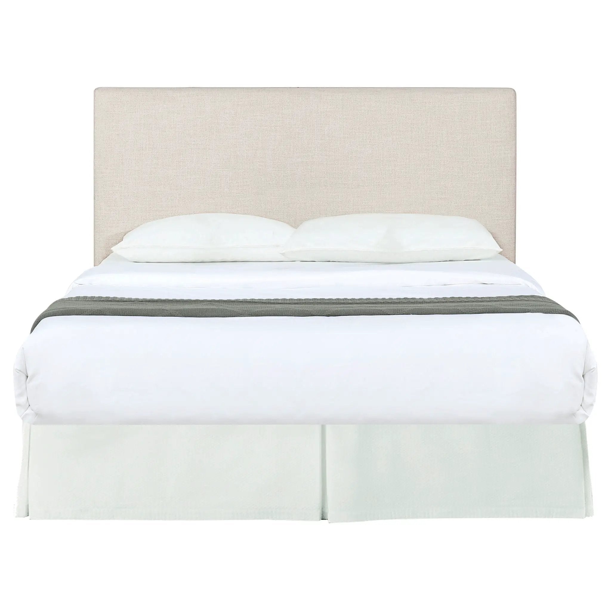 Pirro Upholstered King Panel Headboard Sand by Unique Piece Furniture