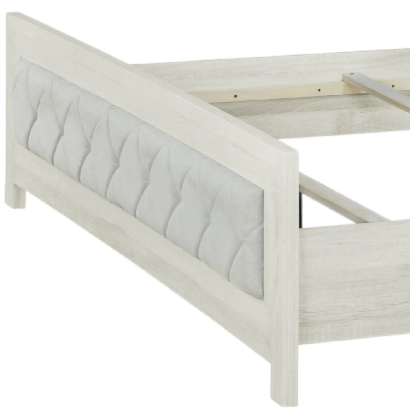 Jehoram - Lozenge Upholstered Design Bed by HouseOfZazla