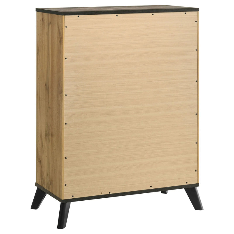Kaywood 4-drawer Bedroom Chest of Drawers Natural Pine by Unique Piece Furniture