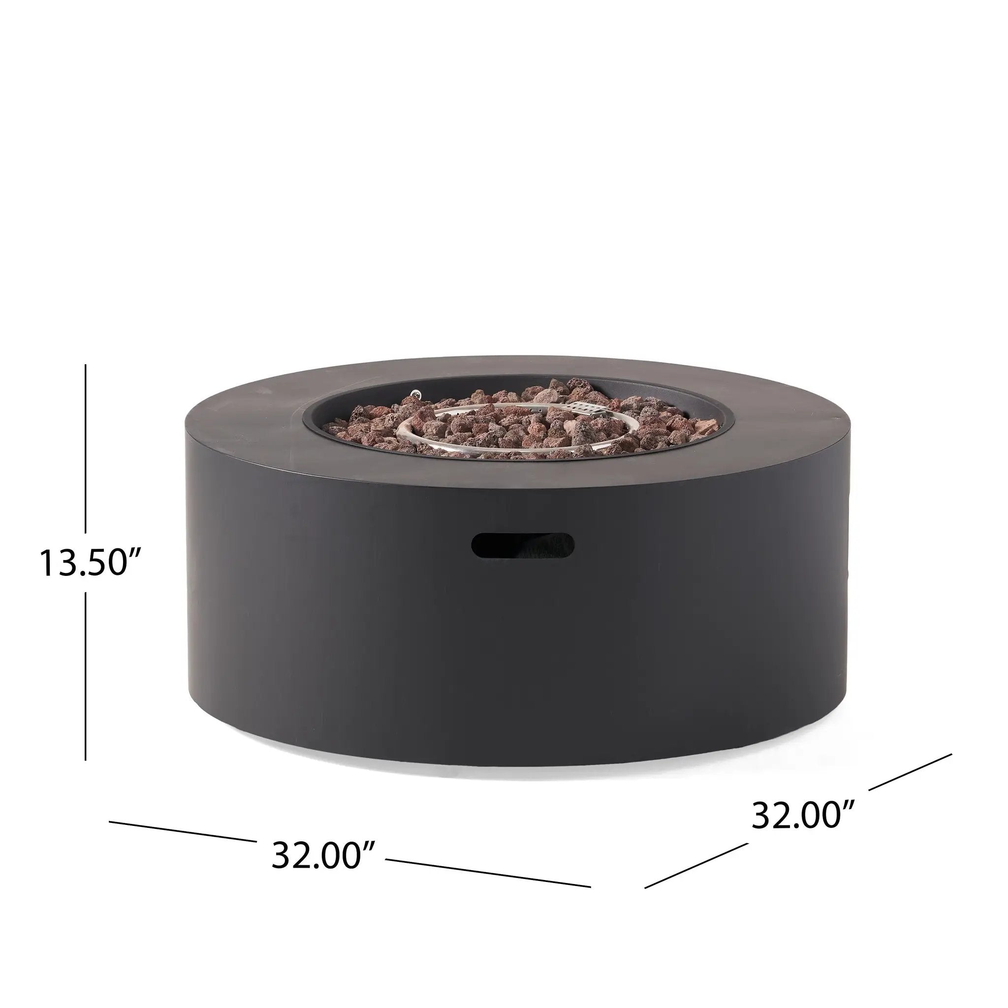 Round Iron Fire Pit by BLAKHOM