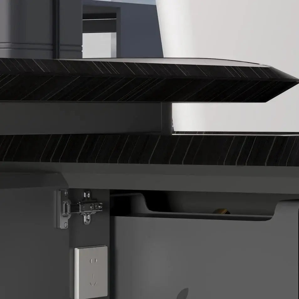 Echelon · Luxury L-Shaped Executive Desk by Arc Grove
