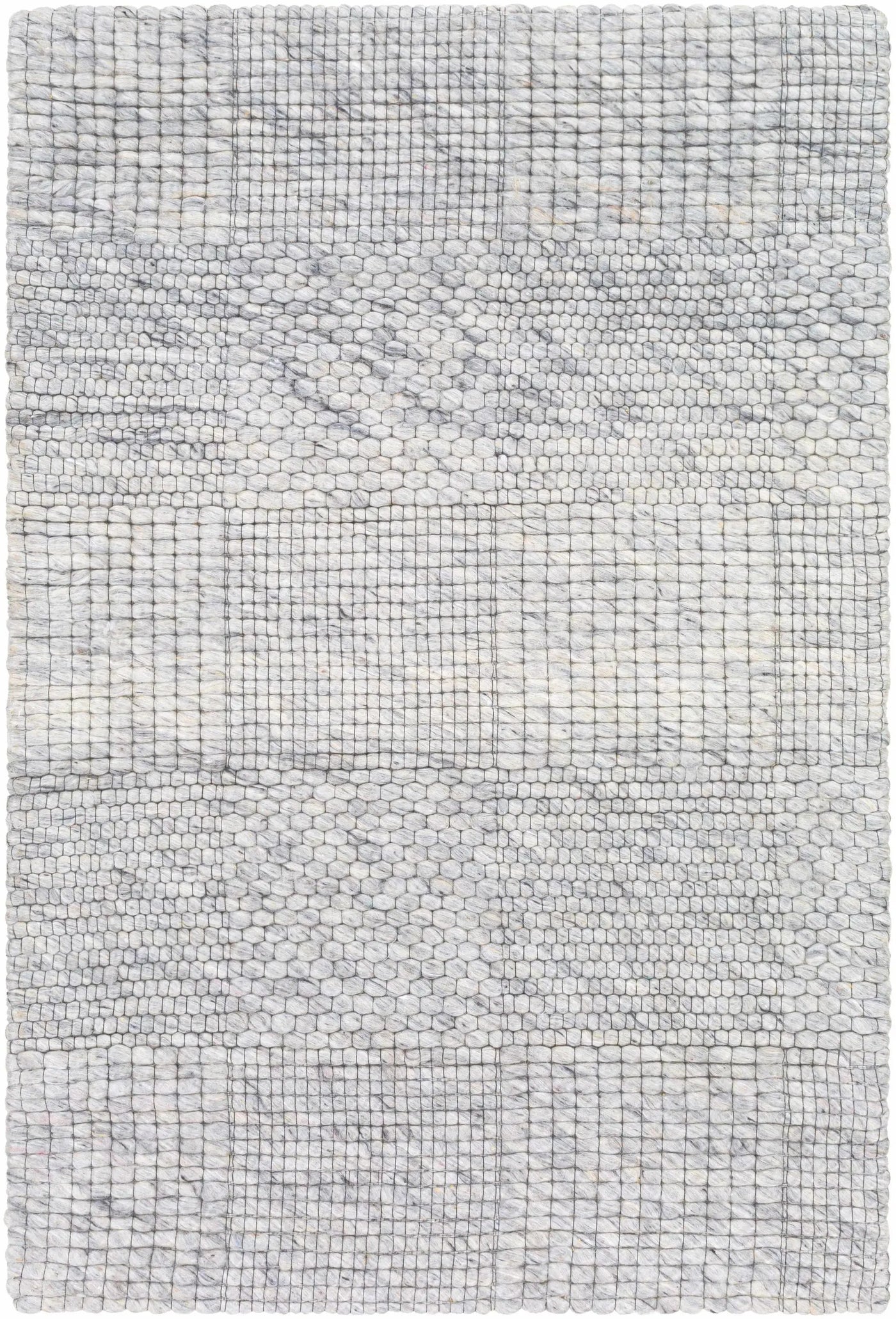Eckman Wool Checkered Rug - Clearance by Boutique Rugs