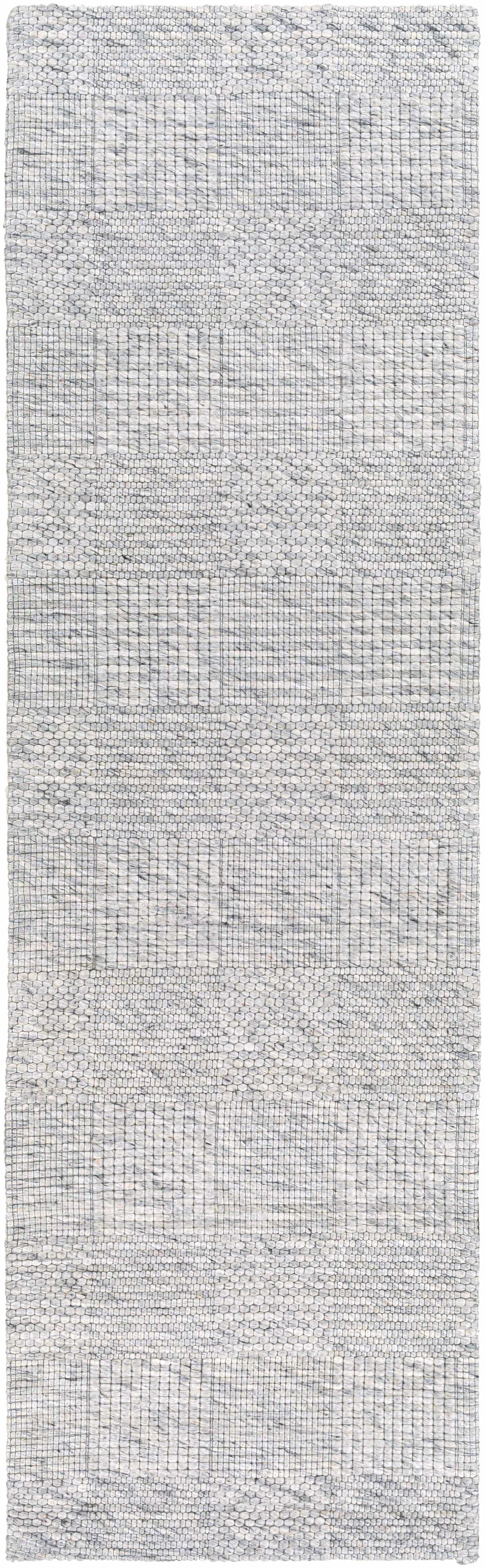 Eckman Wool Checkered Rug - Clearance by Boutique Rugs