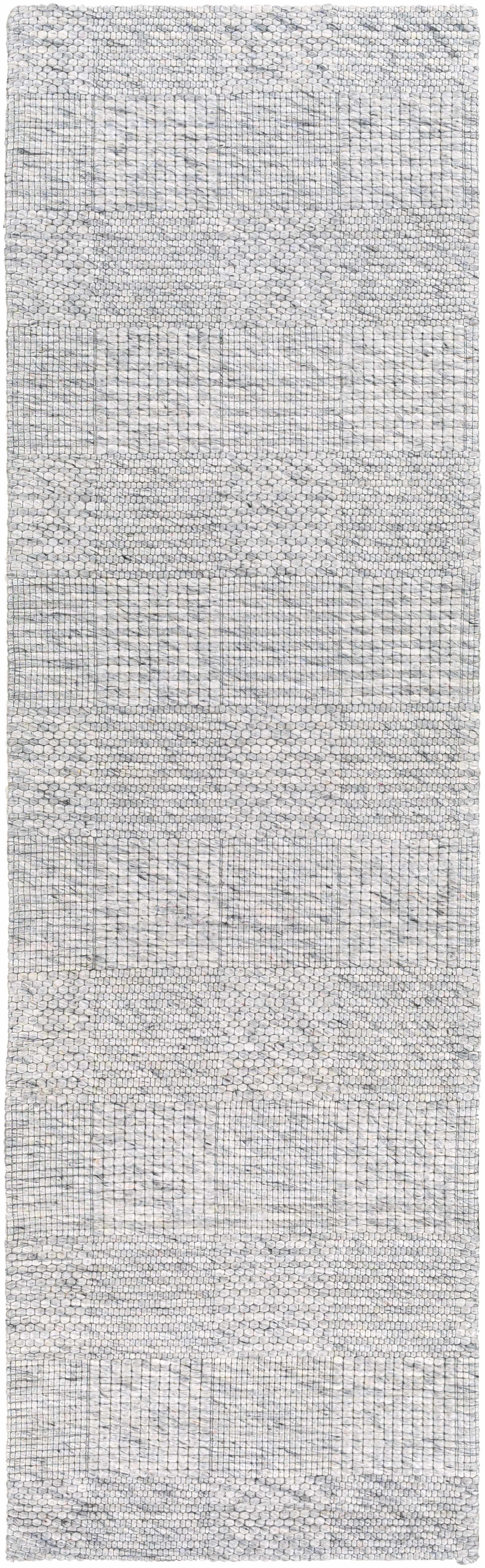 Eckman Wool Checkered Rug - Clearance by Boutique Rugs