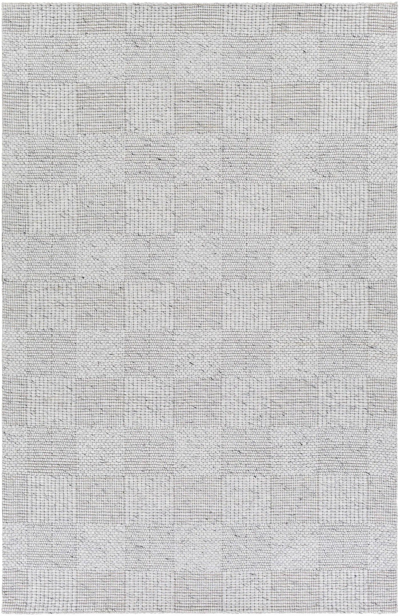 Eckman Wool Checkered Rug - Clearance by Boutique Rugs