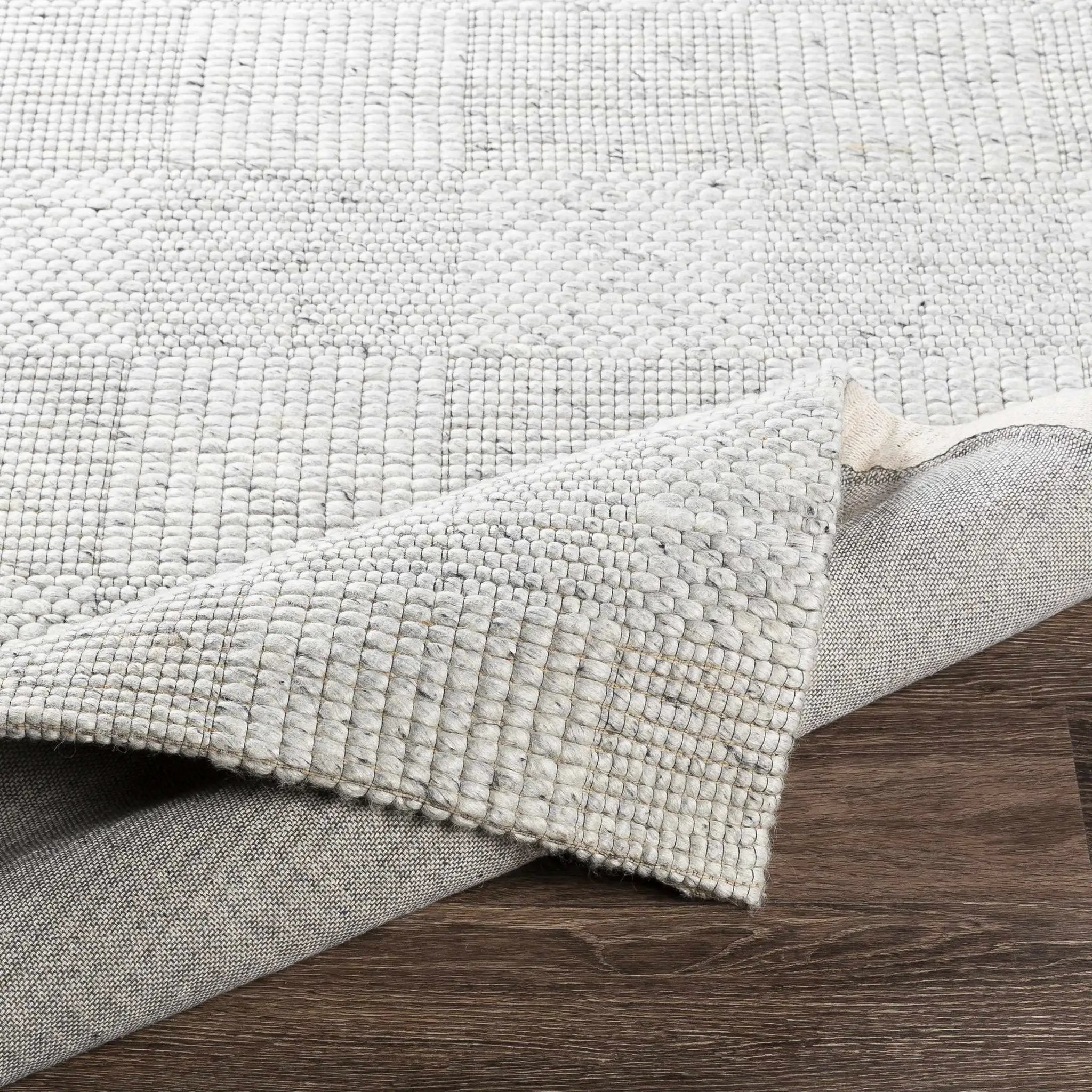 Eckman Wool Checkered Rug - Clearance by Boutique Rugs