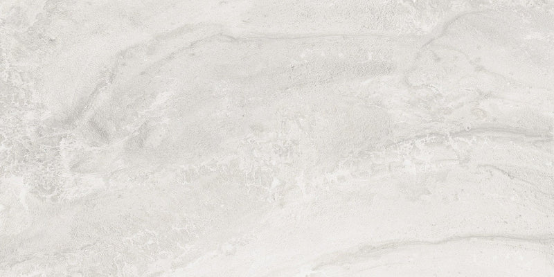 Ecocrete Melted Ice Honed Concrete Look Cove Base Porcelain Trim 6x12, surface color and finish