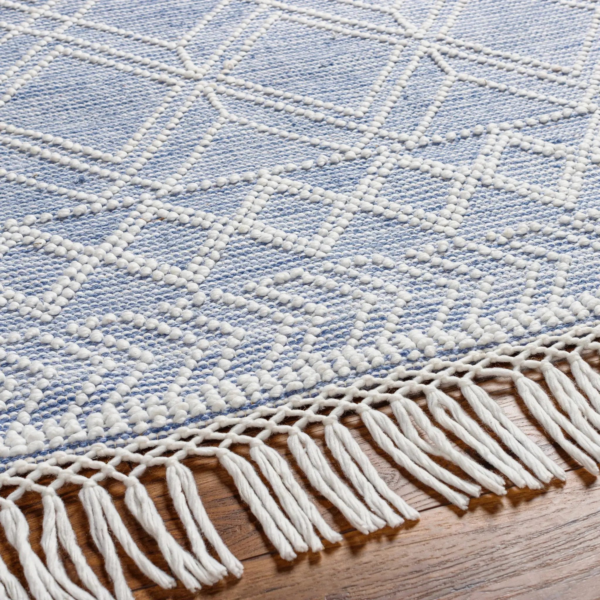 Kipp Blue Area Rug - Clearance by Boutique Rugs
