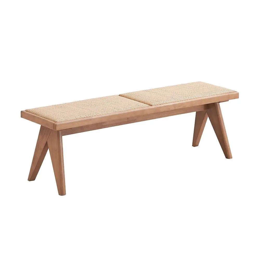 Velentina - Bench - Rattan & Natural by Unique Piece Furniture