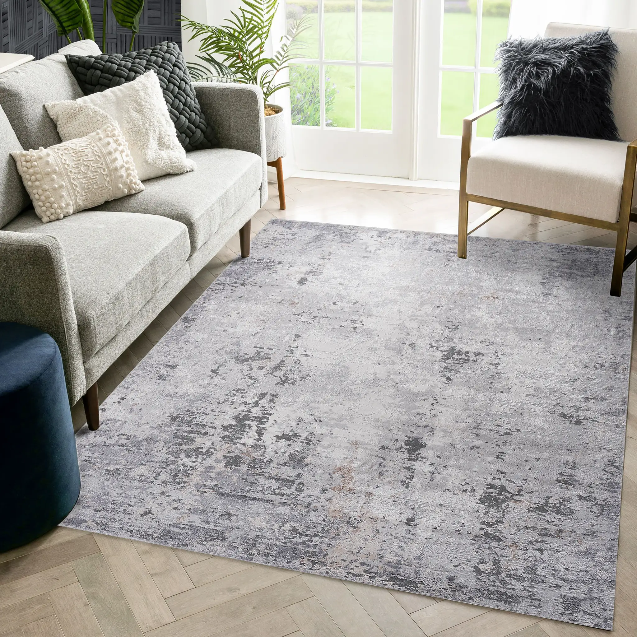 Marfi Collection 7.9X10 Rug by HouseOfZazla