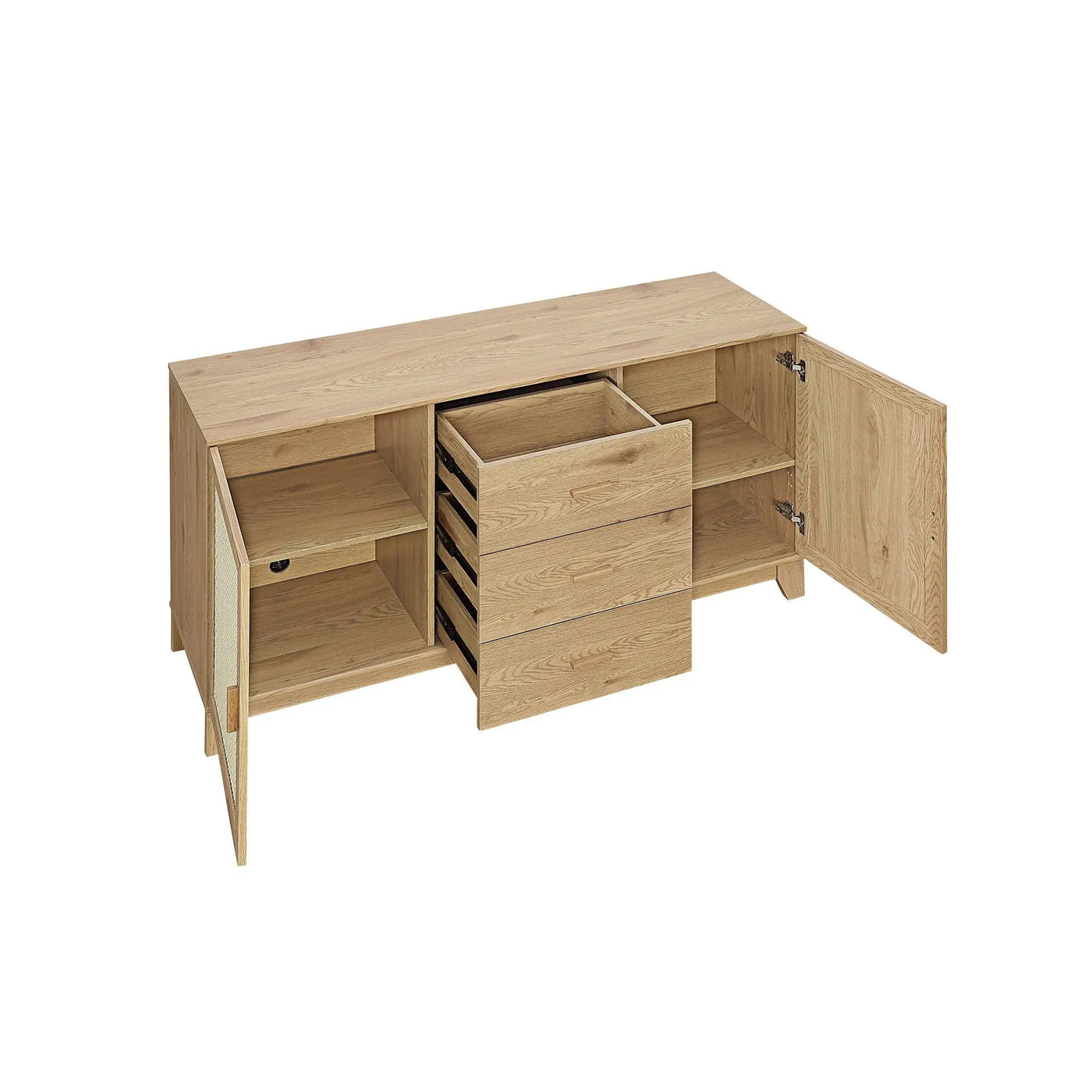 Sheridan - Modern Cane Design Sideboard by HouseOfZazla