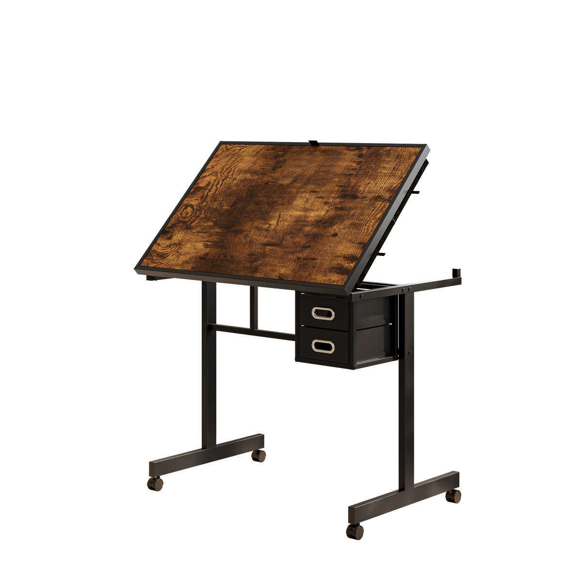1000 Pieces Jigsaw Puzzle Metal Table with 4 Trays and 2 Drawers by HouseOfZazla
