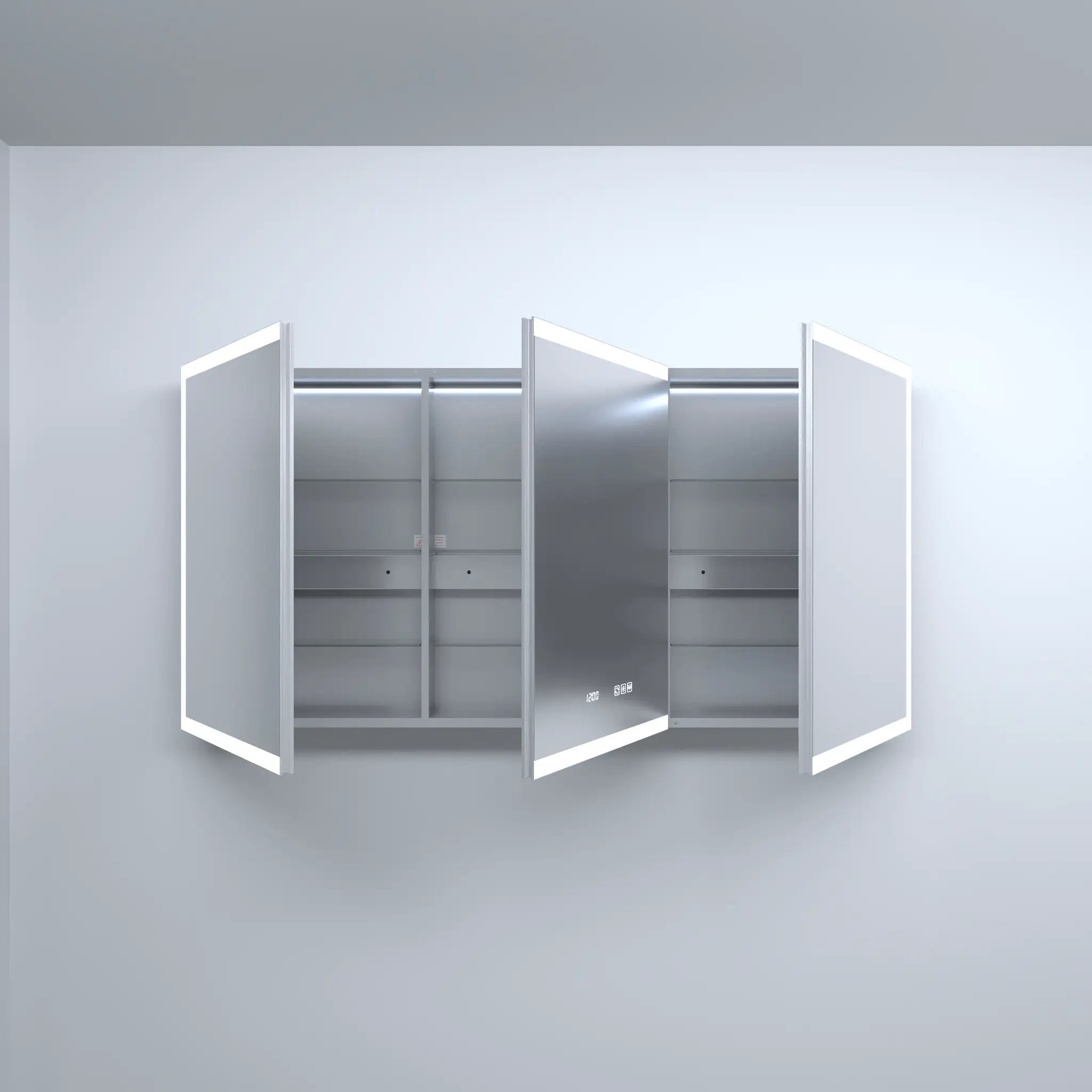 60 in. W x 30 in. H Rectangular Bathroom Mirror by HouseOfZazla