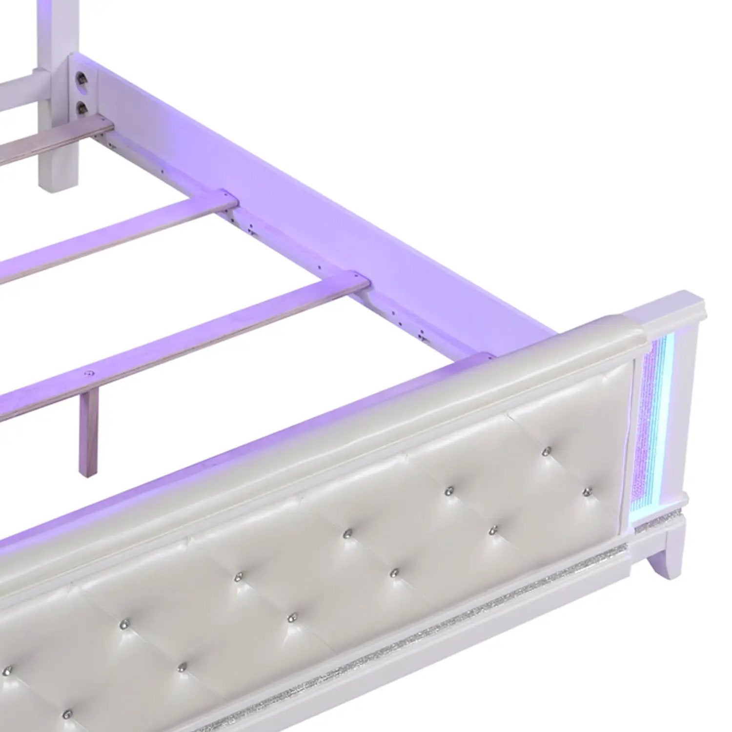 Opium - Bed With LED Lit Headboard by HouseOfZazla