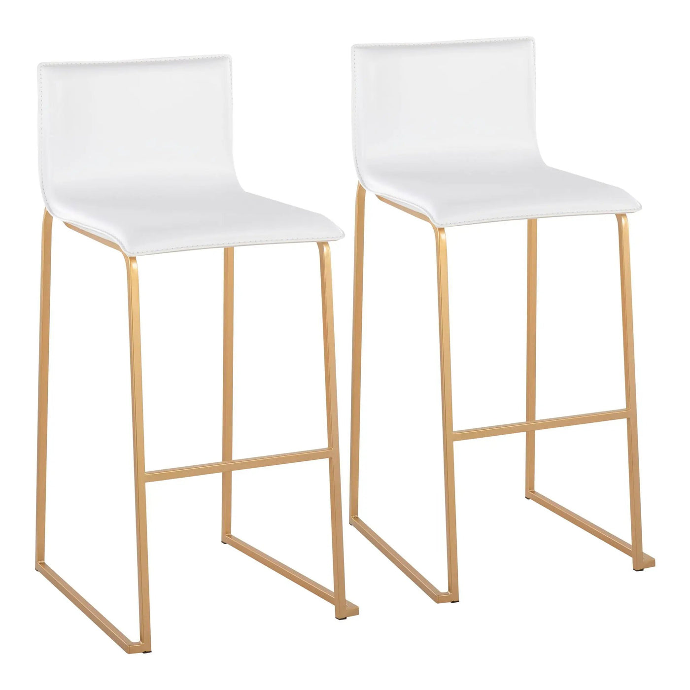 Mara - Contemporary Upholstered Barstool (Set of 2) by HouseOfZazla