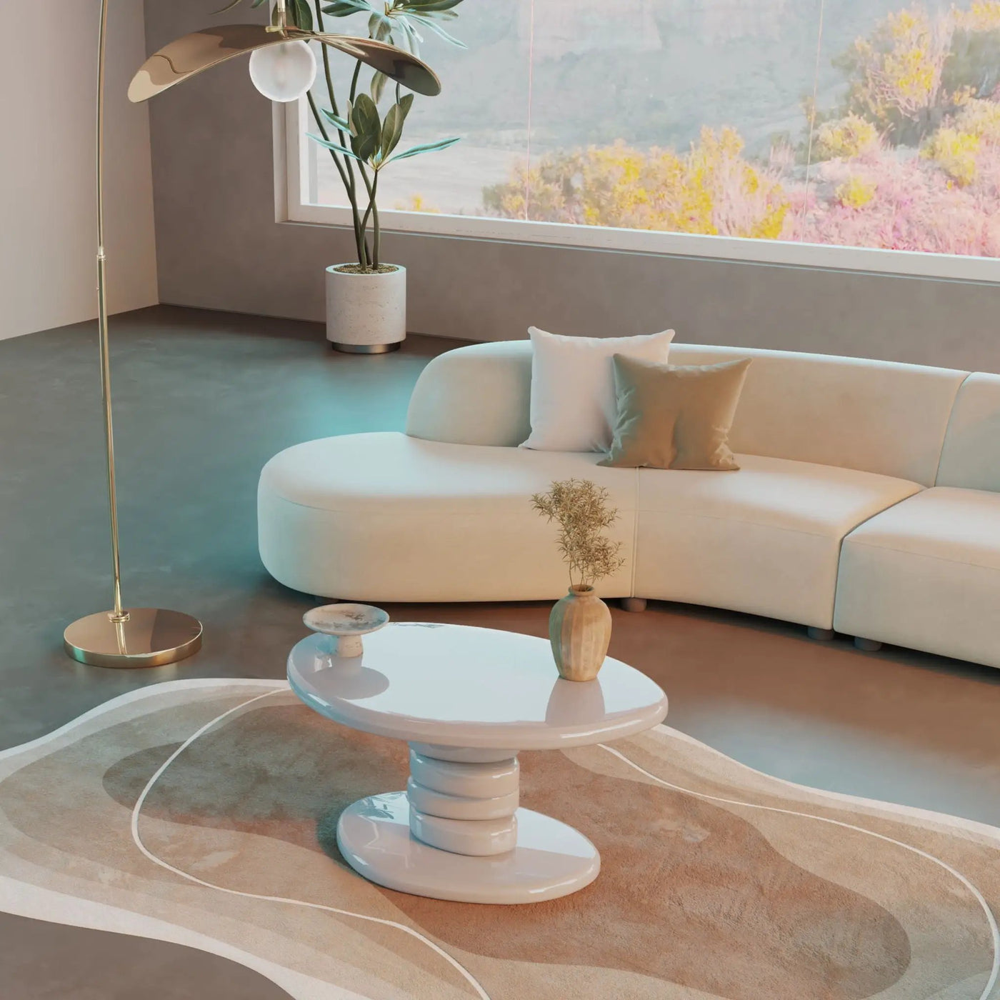 Cobblestone End Table by Unique Piece Furniture