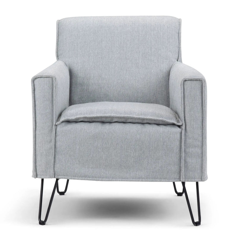 Warren - Accent Chair With Hairpin Legs by HouseOfZazla