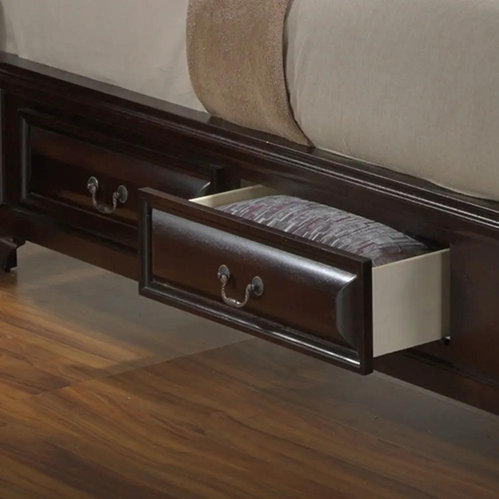 LaVita - Storage Bed Elegant Transitional by HouseOfZazla