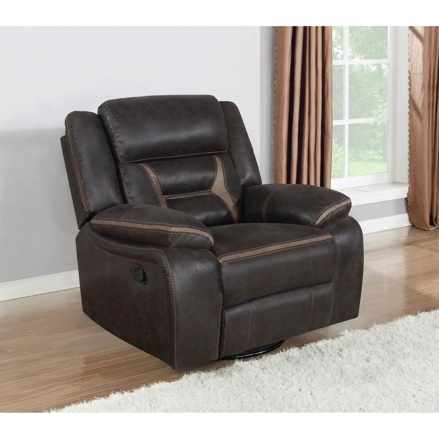 Brazelton - Swivel Glider Recliner by HouseOfZazla