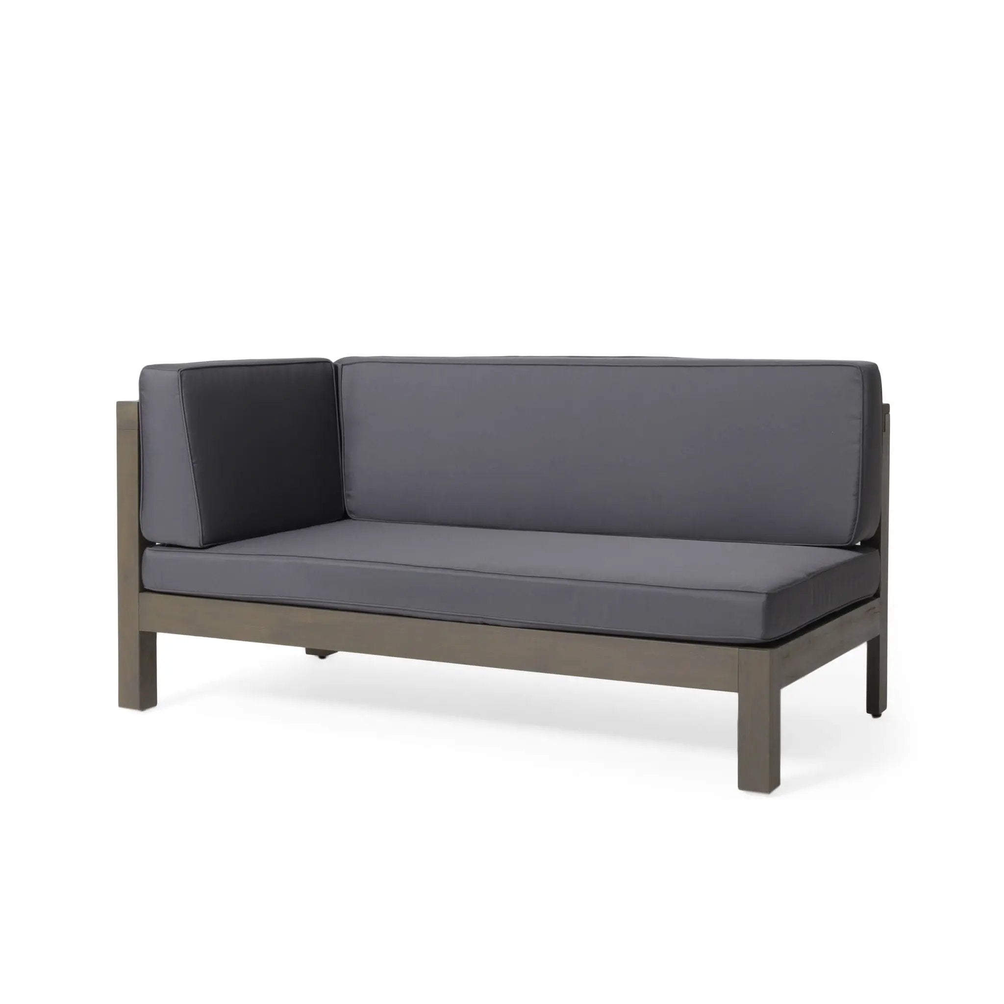 Brava - X Back Corner Bench by HouseOfZazla