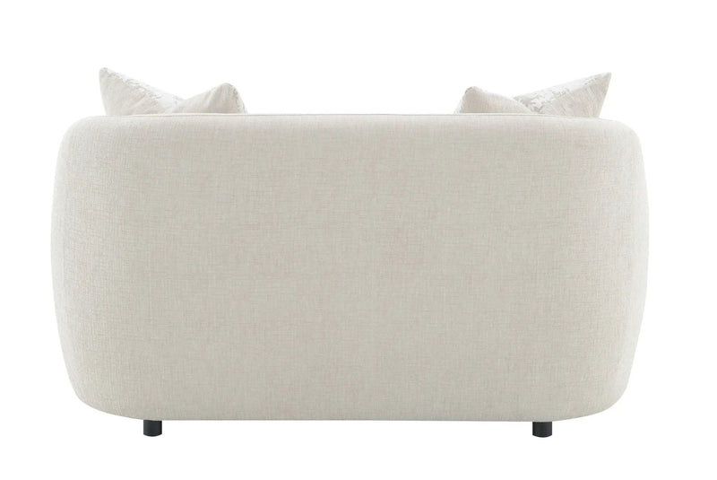 Etienne - Loveseat With 3 Pillows - Beige by Unique Piece Furniture