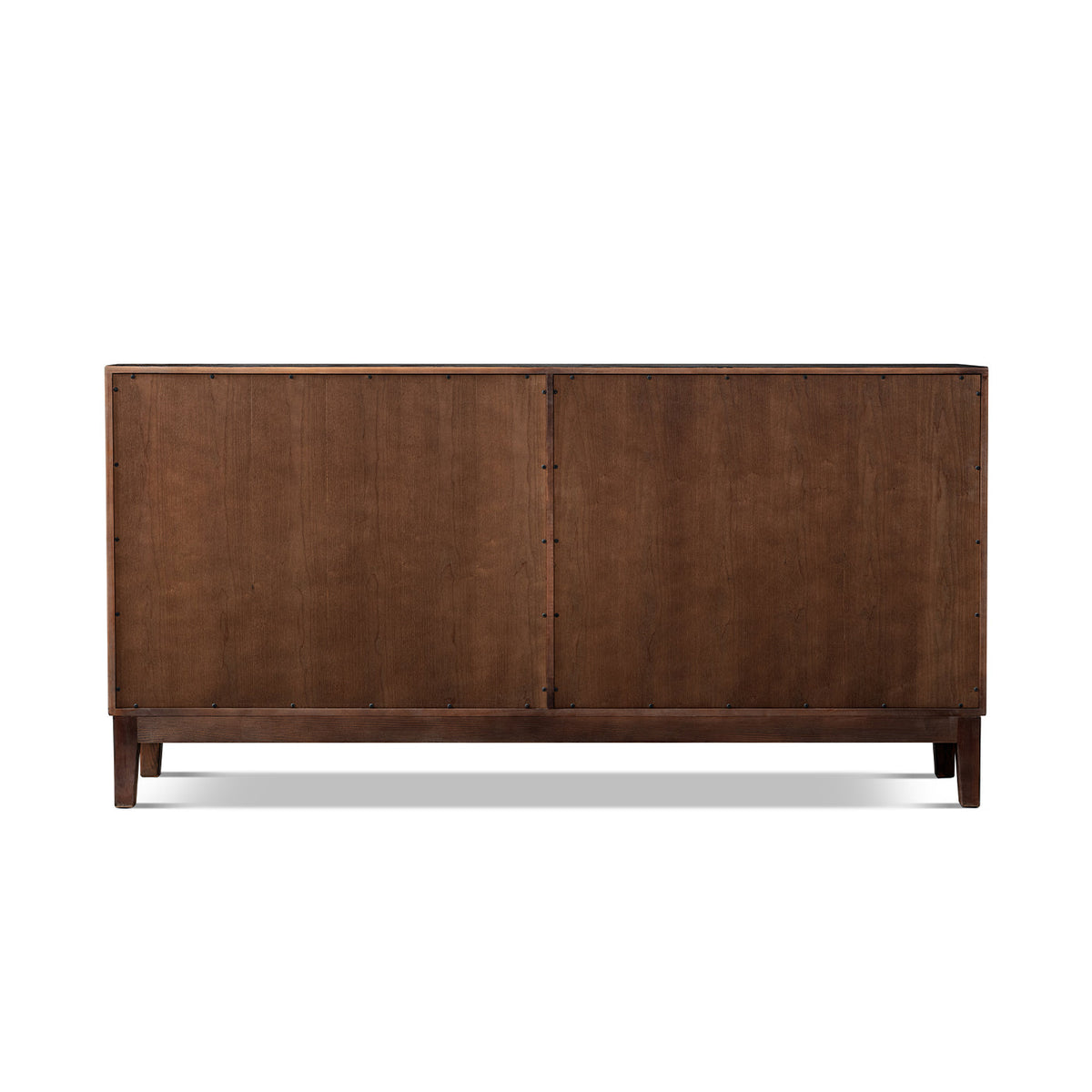 Koa 72" Woven Wood Sideboard with Four Doors - Natural Wood, photo 6 of 10