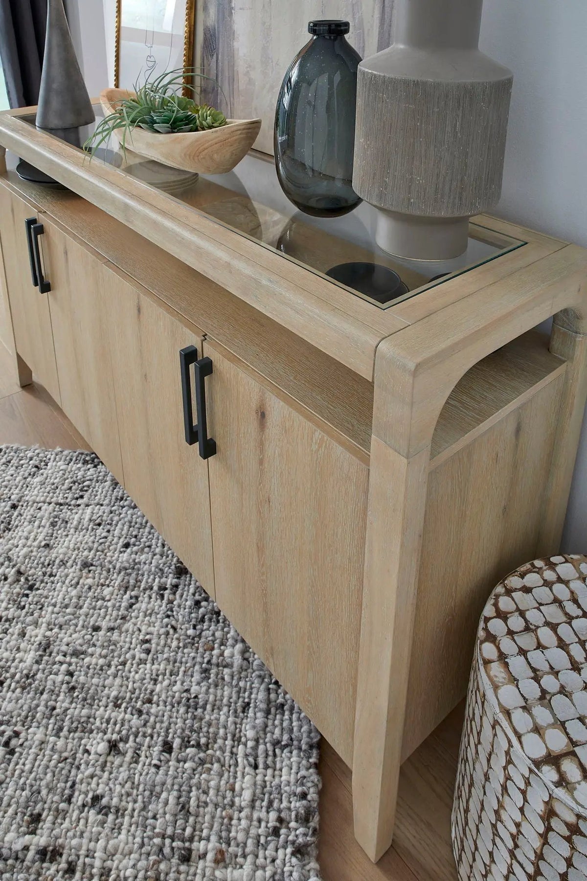 Somerset - Sideboard - Butternut and Omari Natural, photo 7 of 7