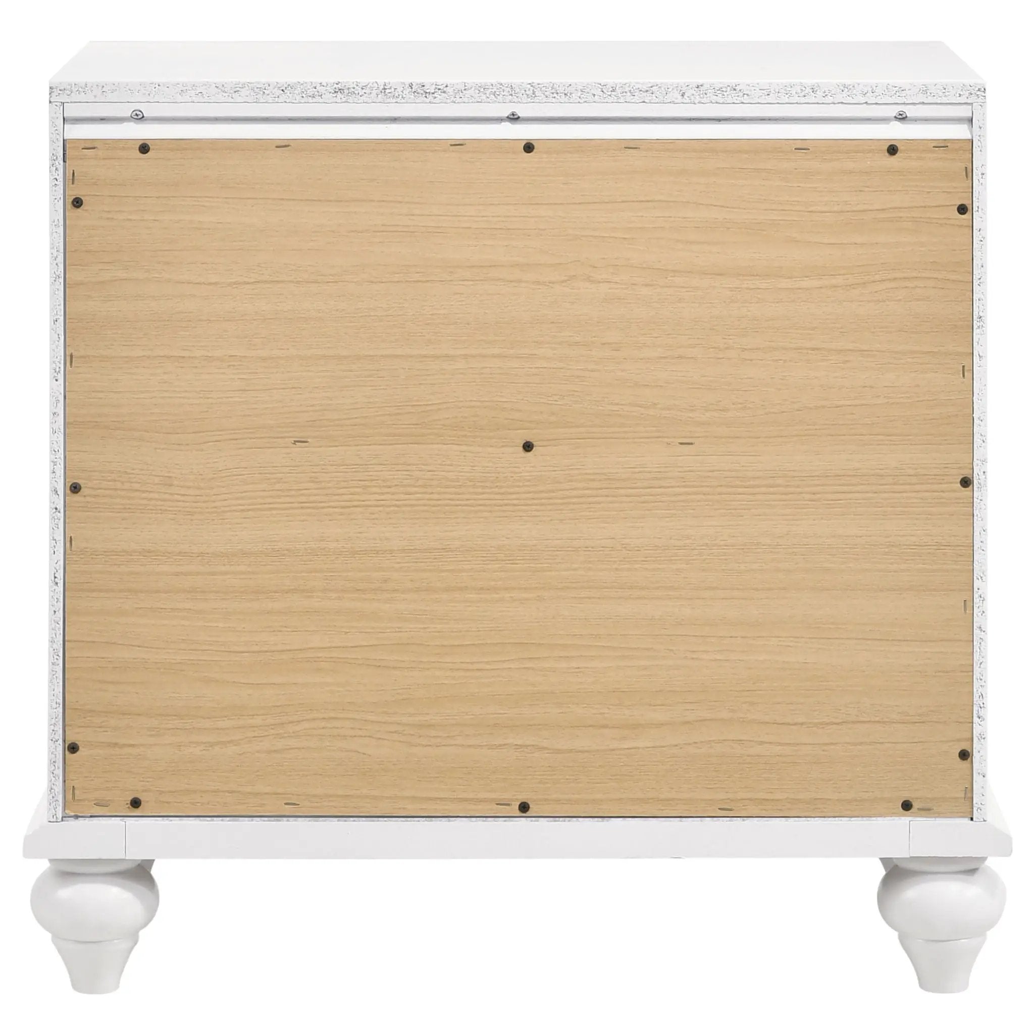 Barzini 2-drawer Nightstand White by Unique Piece Furniture
