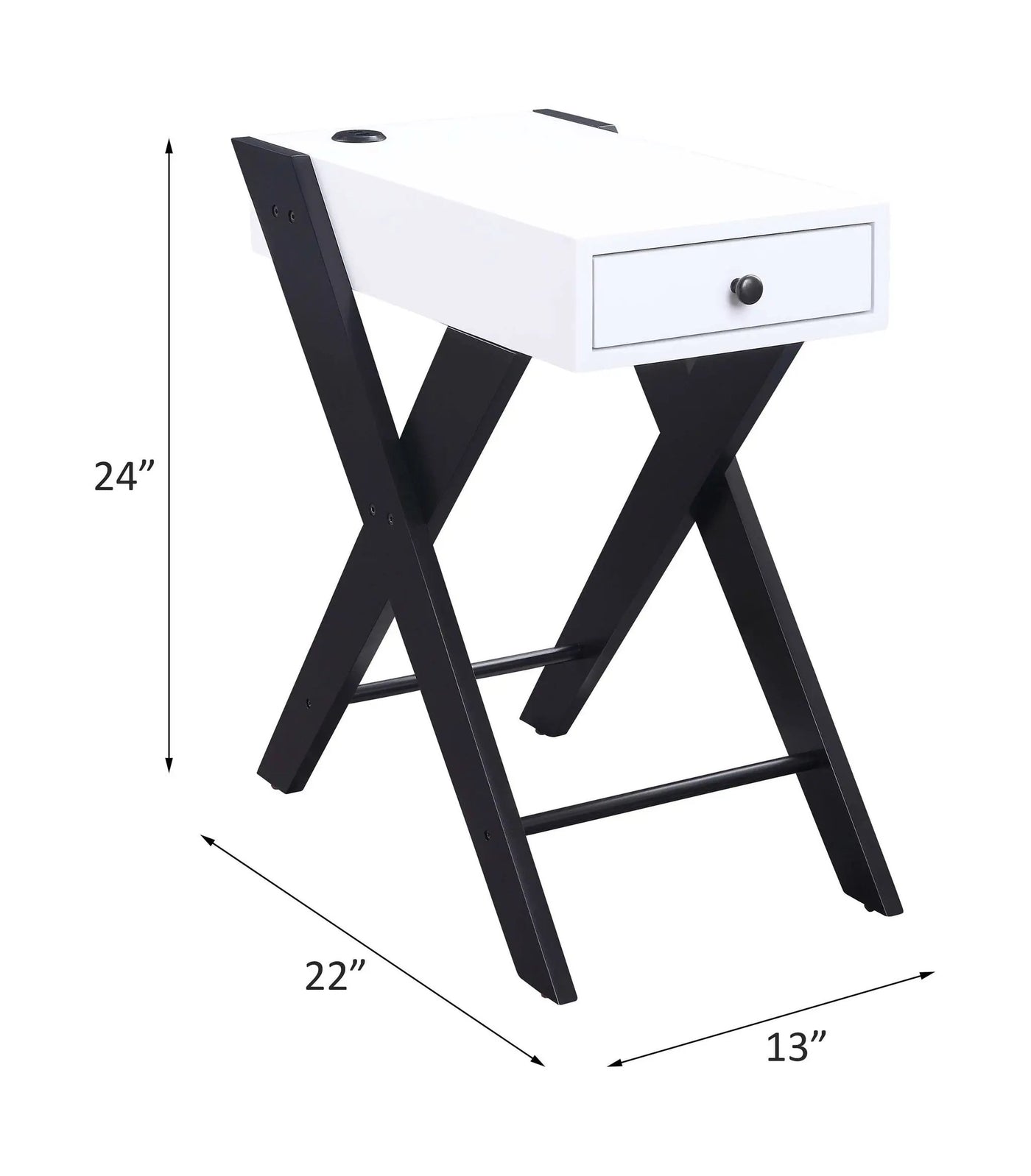 Fierce - Accent Table (USB Charging Dock) by Unique Piece Furniture