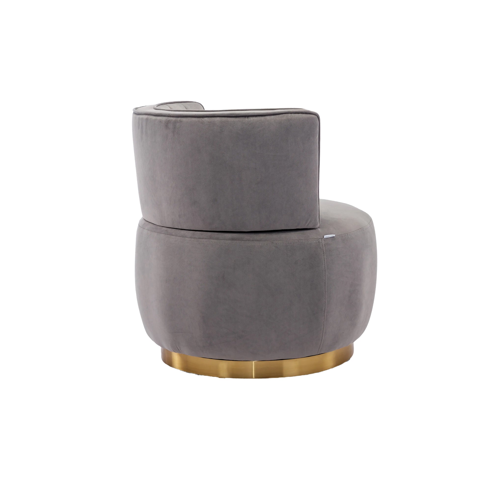 360 Degree Swivel Cuddle Barrel Accent Sofa Chairs by BLAKHOM
