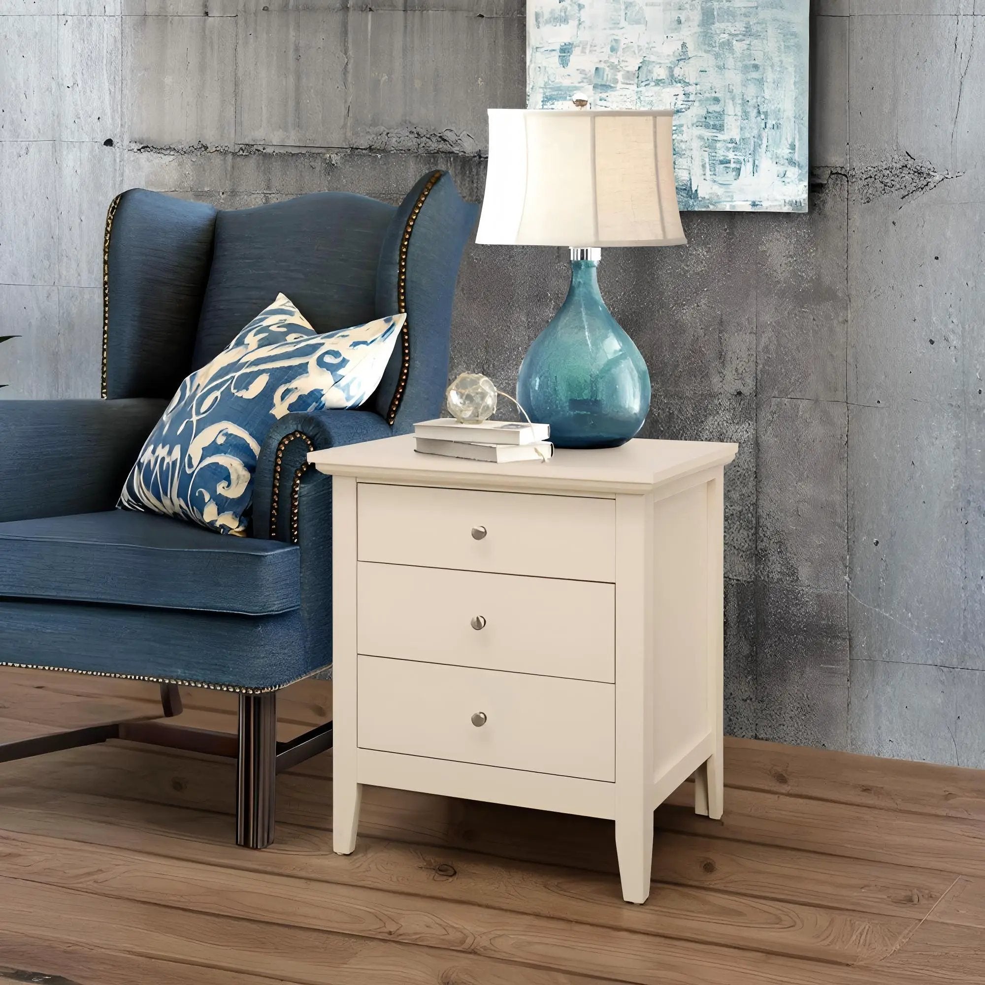 3 Drawer Nightstand & Dove Tailed Drawers by Unique Piece Furniture