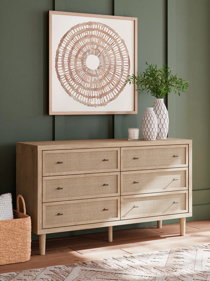 Cielden - Six Drawer Dresser - Two-Tone by Unique Piece Furniture