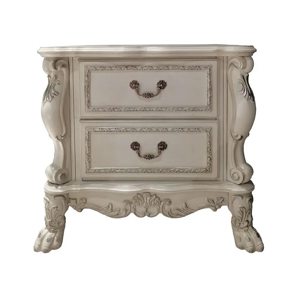 Dresden II - Nightstand - Bone White by Unique Piece Furniture