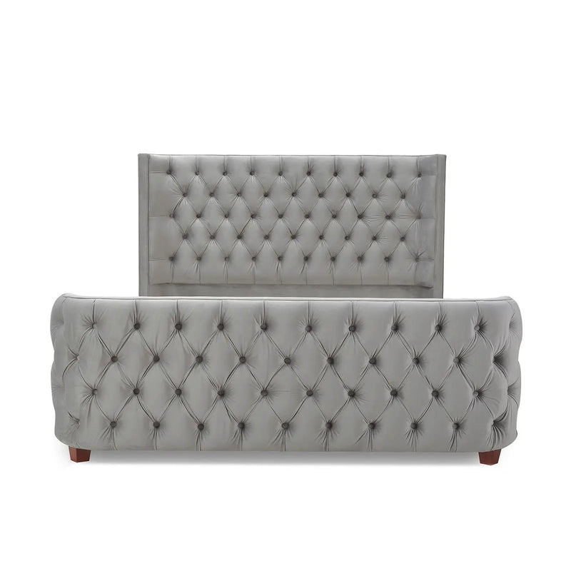 Brooklyn - Tufted Panel Bed Headboard And Footboard Set by Unique Piece Furniture