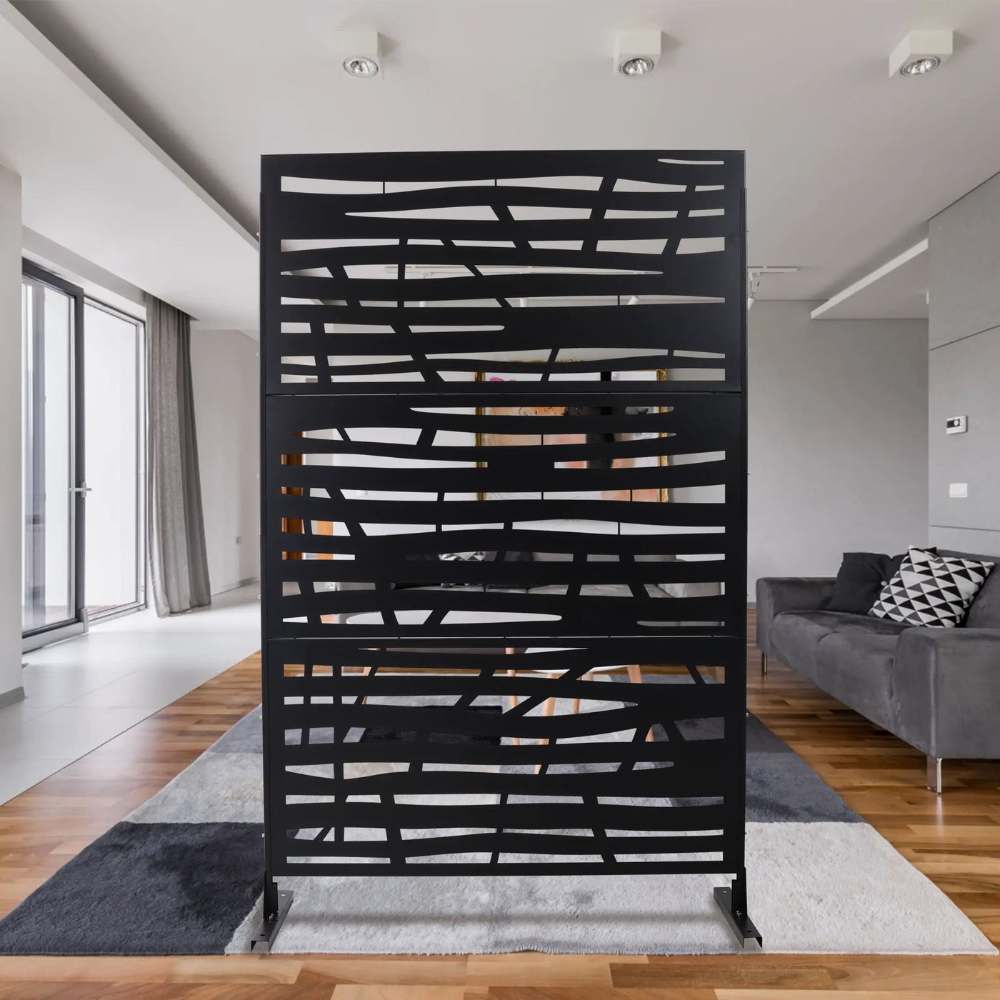 Outdoor & Indoor Privacy Screen Metal Privacy Screen by HouseOfZazla