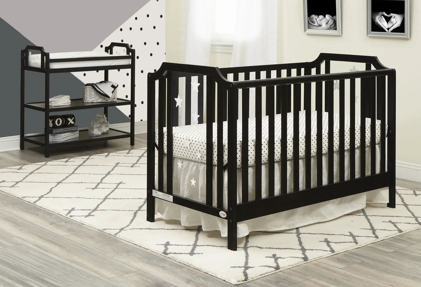 Celeste - 3-in-1 Convertible Island Crib by Unique Piece Furniture