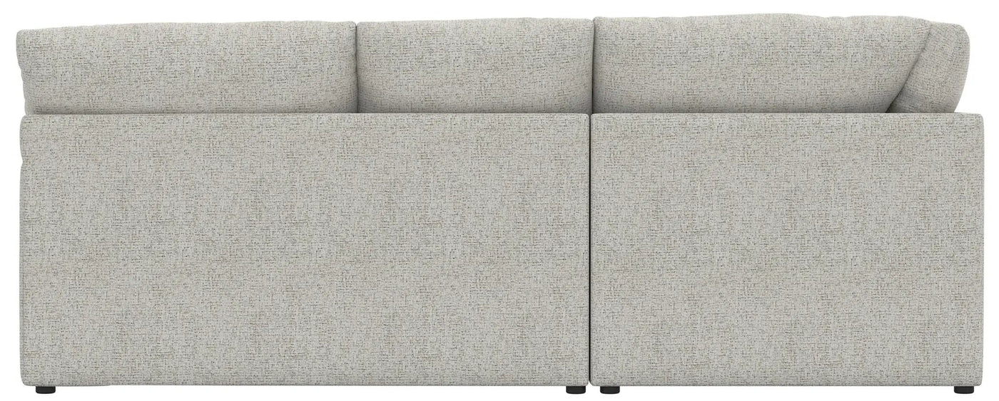 Tori - Sectional With Comfort Coil Seating, Cocktail Ottoman And Accent Pillows Included by Unique Piece Furniture