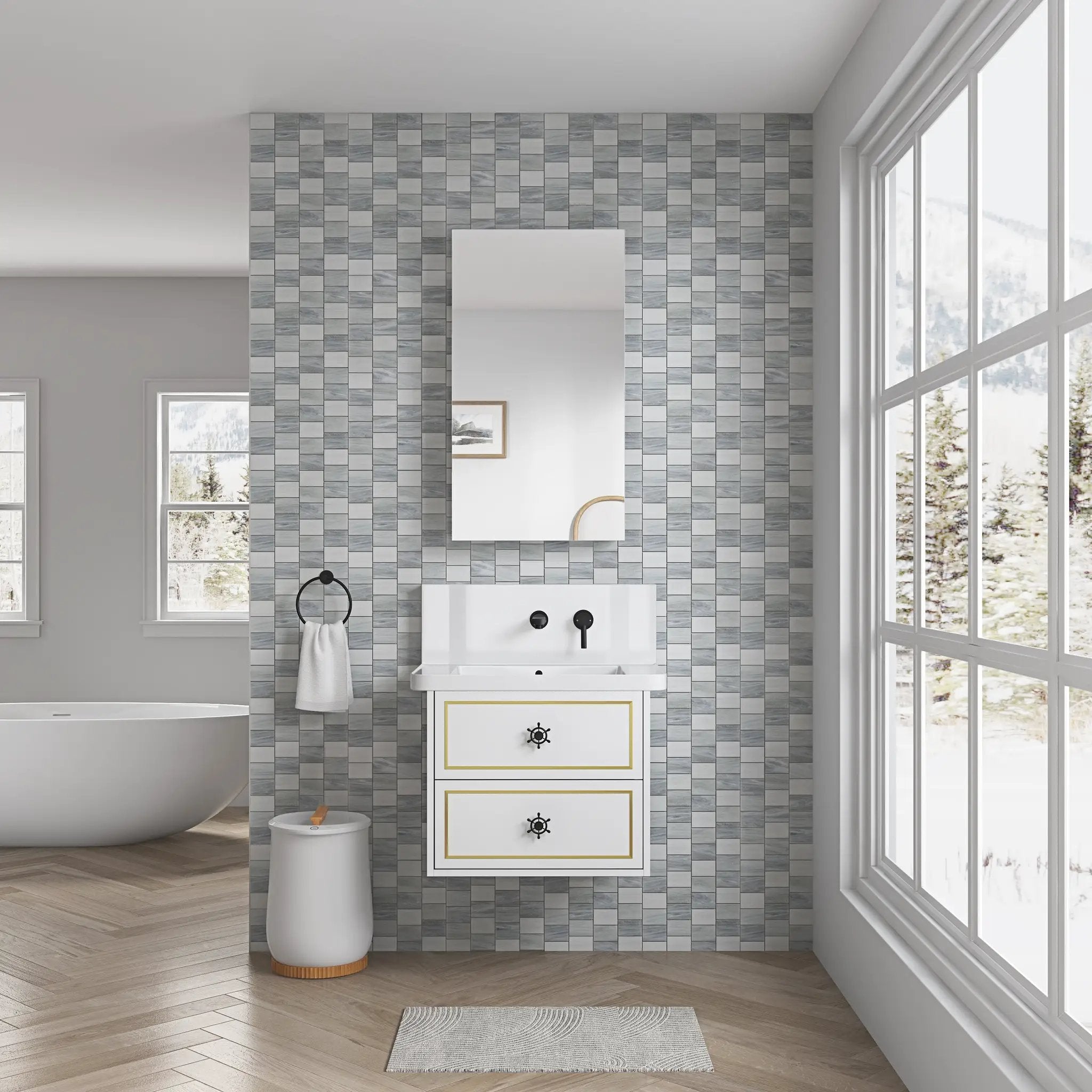Frameless Mirror Medicine Cabinet by HouseOfZazla