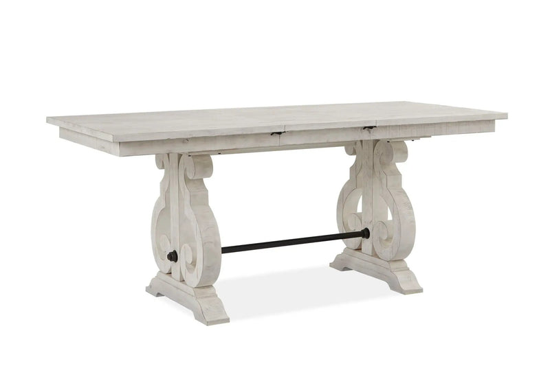 Bronwyn - Rectangular Counter Dining Table - Alabaster by Unique Piece Furniture