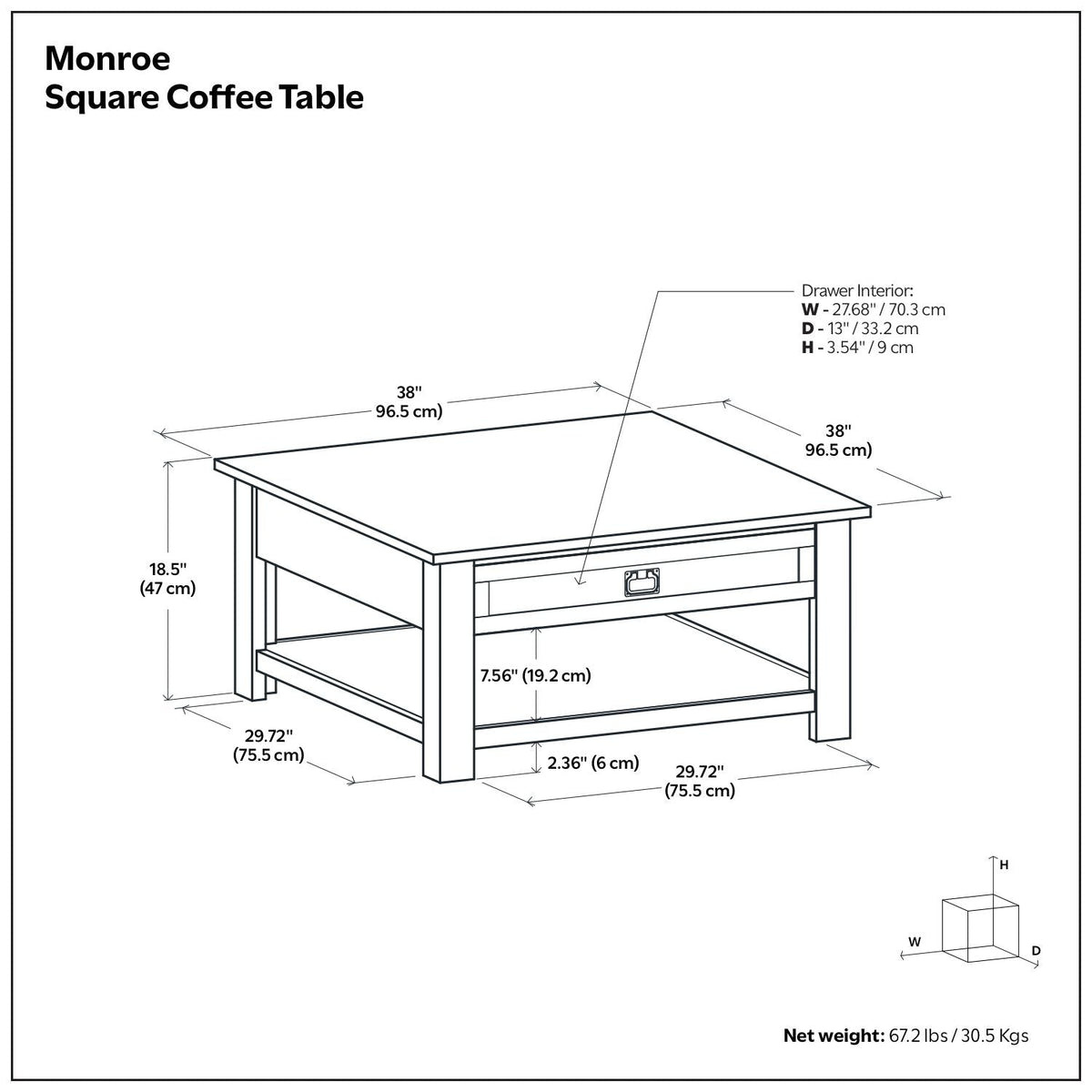 Monroe - Handcrafted Side Table, photo 30 of 32