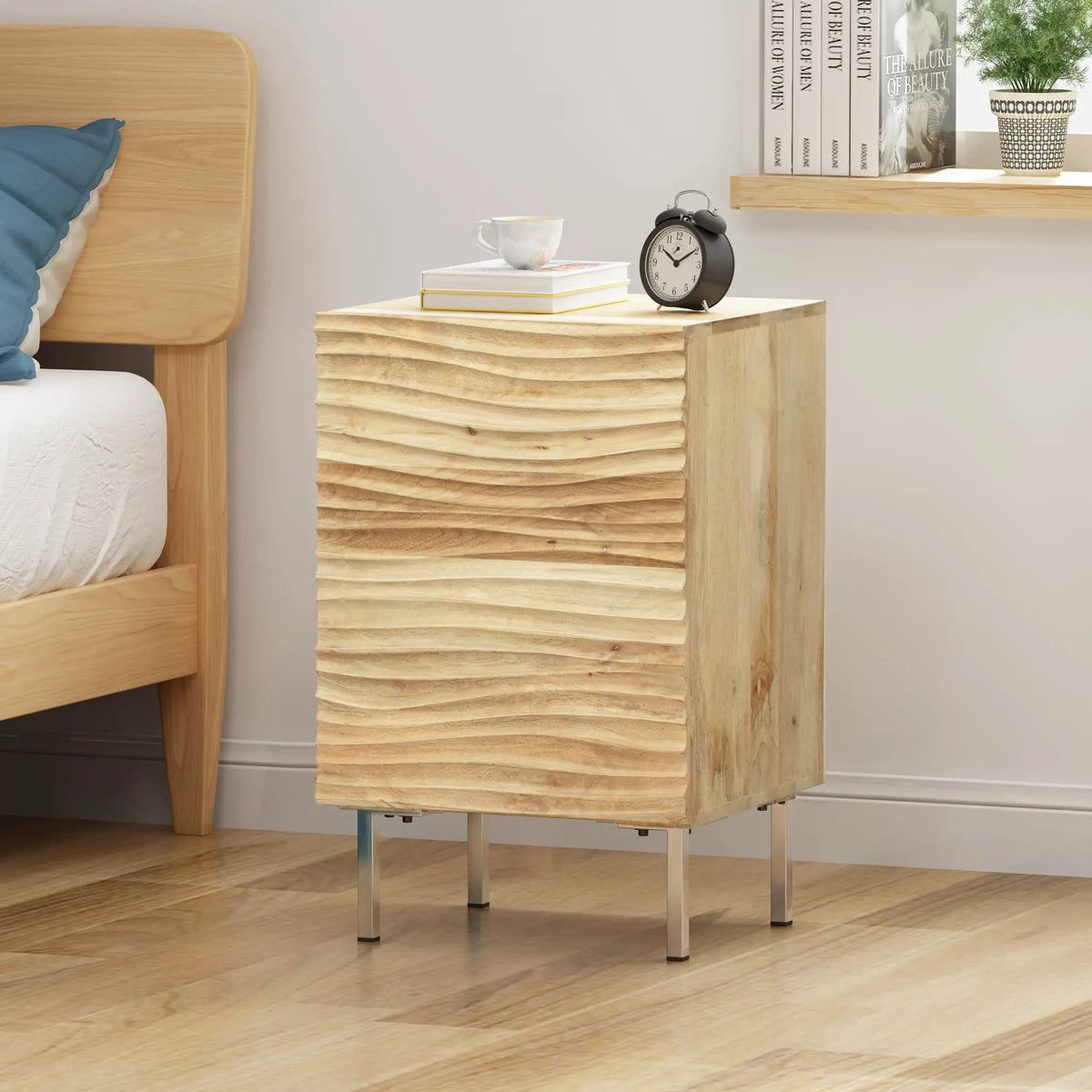 Bedside 1 Door K/d by HouseOfZazla