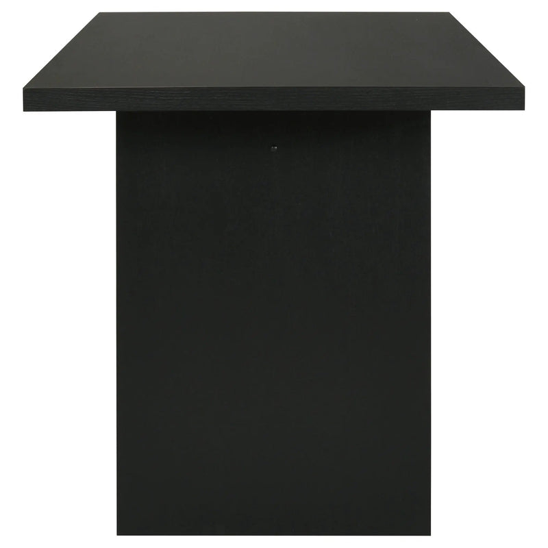 Decker 70-inch Rectangular Wood Counter Height Dining Table Black by Unique Piece Furniture