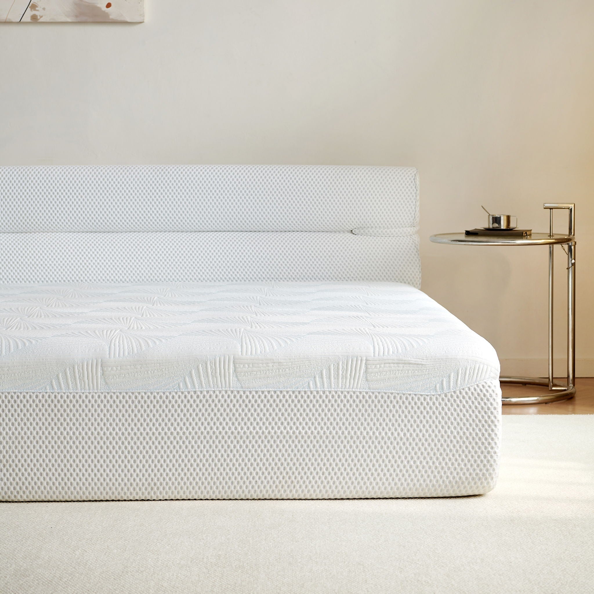 Mattress & Bed Frame With Cool, Pressure Relief, Motion Isolation by HouseOfZazla