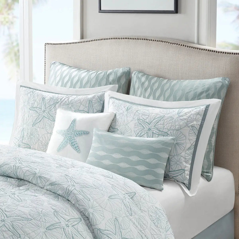 Comforter Set White King by HouseOfZazla