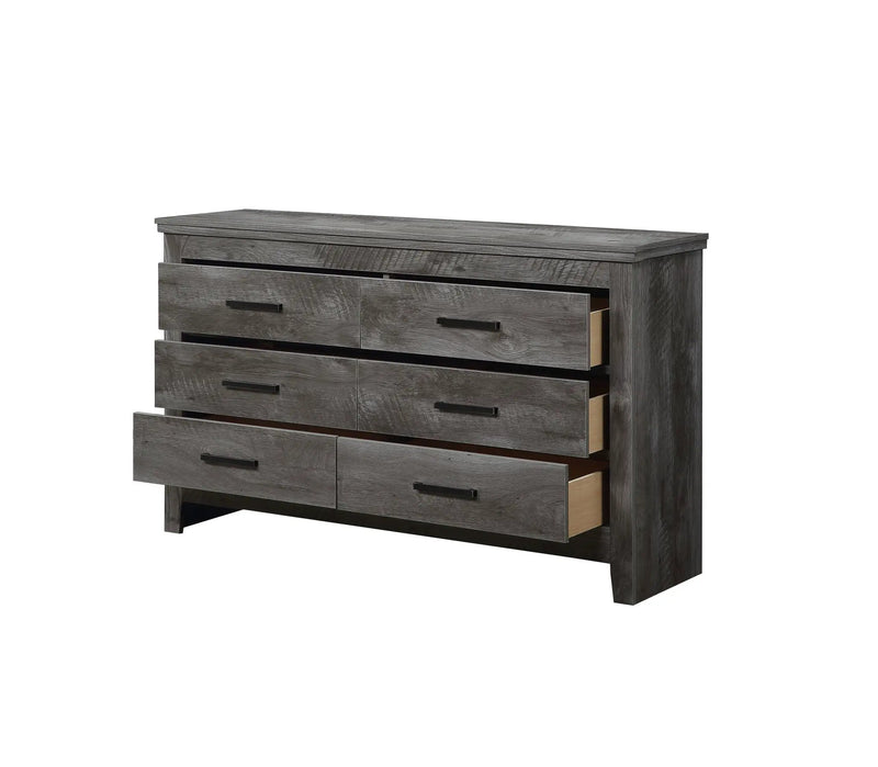 Vidalia - Rustic Dresser - Gray / Oak by Unique Piece Furniture