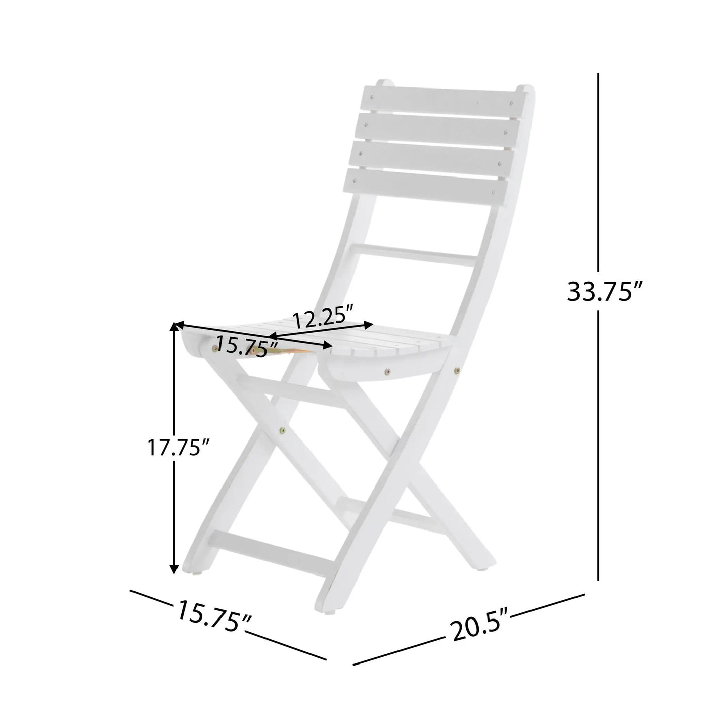 Positano Foldable Dining Set by HouseOfZazla